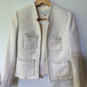 J. Crew Cream Chic Blazer